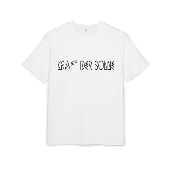 Unisex Heavy Oversize Tee - 'Kraft Der Sonne' Graphic T-Shirt