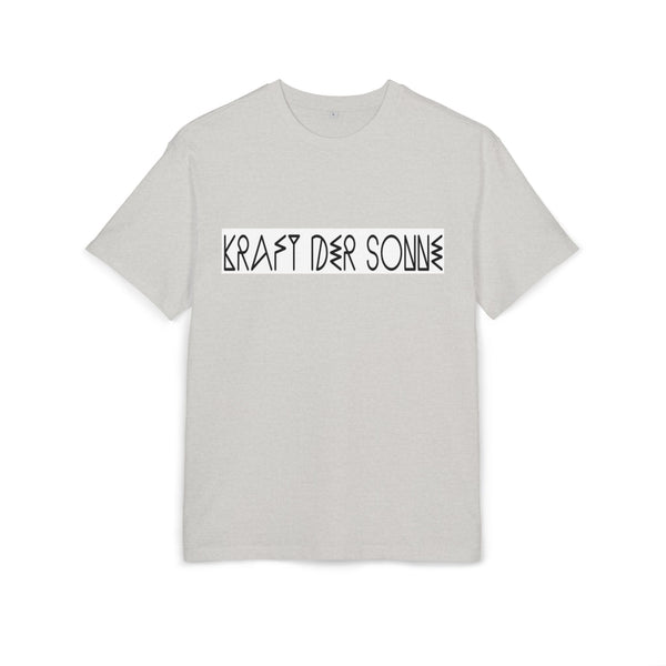 Unisex Heavy Oversize Tee - 'Kraft Der Sonne' Graphic T-Shirt
